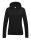 JUST HOODS - Girlie College Hoodie - Jet Black - Gr. S