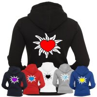 Sweat-Jacke - EDELWEIß
