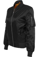 URBAN CLASSICS "Ladies Basic Bomber Jacket" black