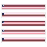 5 x Aufkleber - LIBERIA