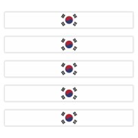 5 x Aufkleber - SÜD KOREA