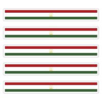 5 x Aufkleber - TADSCHIKISTAN