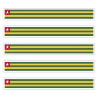 5 x Aufkleber - TOGO