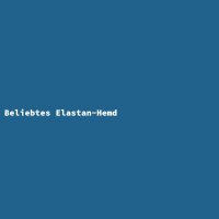 Beliebtes Elastan-Hemd