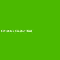 Beliebtes Elastan-Hemd