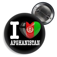 Button - I LOVE AFGHANISTAN -
