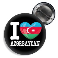 Button - ASERBAIDSCHAN / aserbaidschanisch -