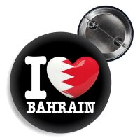 Button - I LOVE BAHRAIN -