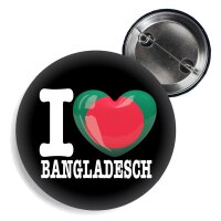 Button - I LOVE BANGLADESCH -