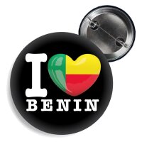 Button - I LOVE BENIN -