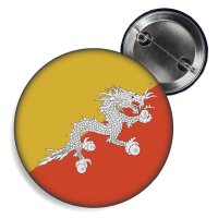 Button - BHUTAN - Fahne