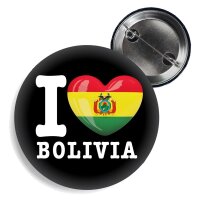 Button - I LOVE BOLIVIA -