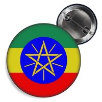Button - ÄTHIOPIEN - Fahne