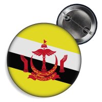 Button - BRUNEI - Fahne