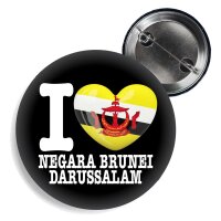 Button - I LOVE NEGARA BRUNEI DARUSSALAM -
