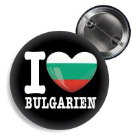 Button - I LOVE BULGARIEN -