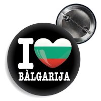Button - I LOVE BALGARIJA -