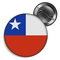 Button - CHILE - Fahne