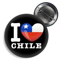 Button - I LOVE CHILE -