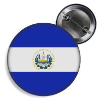 Button - EL SALVADOR - Fahne