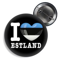 Button - I LOVE ESTLAND -