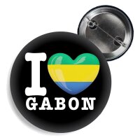 Button - I LOVE GABON -