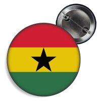 Button - GHANA - Fahne