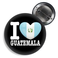 Button - I LOVE GUATEMALA -