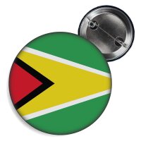 Button - GUYANA - Fahne