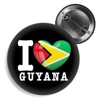 Button - I LOVE GUYANA -