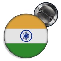 Button - INDIEN - Fahne