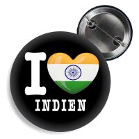 Button - I LOVE INDIEN -