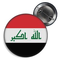 Button - IRAK - Fahne