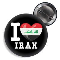 Button - I LOVE IRAK -