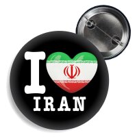 Button - I LOVE IRAN -
