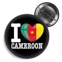 Button - I LOVE CAMEROON -