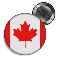 Button - KANADA - Fahne