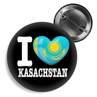 Button - I LOVE KASACHSTAN -