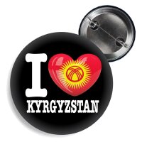 Button - I LOVE KYRGYZSTAN -