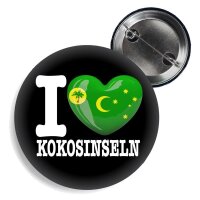 Button - I LOVE KOKOSINSELN -