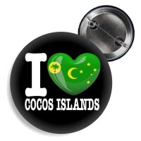 Button - I LOVE COCOS ISLANDS -