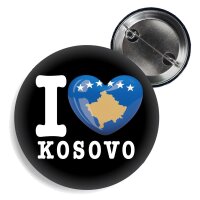 Button - I LOVE KOSOVO -