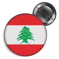 Button - LIBANON - Fahne