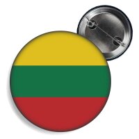 Button - LITAUEN - Fahne