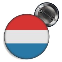 Button - LUXEMBURG - Fahne