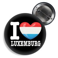 Button - I LOVE LUXEMBURG -