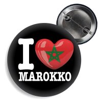 Button - I LOVE MAROKKO -