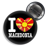 Button - I LOVE MACEDONIA -