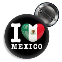 Button - I LOVE MEXICO -