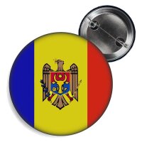 Button - MOLDAWIEN - Fahne